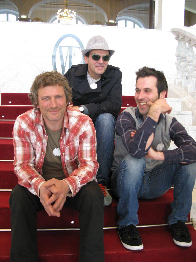 Javi P3z, Oriol Flores eta Alberto Bosch dira Triz3ps. (Argazkia: Nerea Lizarralde)