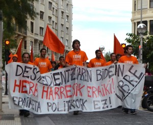 Parte Zaharretik abiatu den herri harresia. (Argazkia: Agurtzane Altuna)