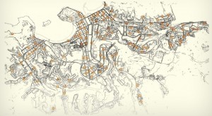 Edukiontzi laranjen mapa. (Argazkia: Donostiako Udala)