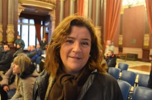 Coro Odriozola, Sade ikuskizunen enpresako kudeatzailea. (Argazkia: L.Ferreira)