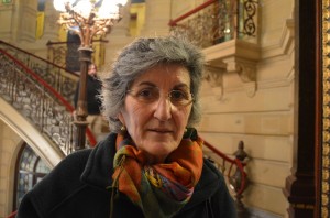 Francisca Aranjuelo, Abuztuaren 31ko kaleko bizilaguna. (Argazkia: L.Ferreira)