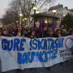 Emakumeen Nazioarteko Eguneko manifestazioa. (Argazkia: Lide Ferreira)