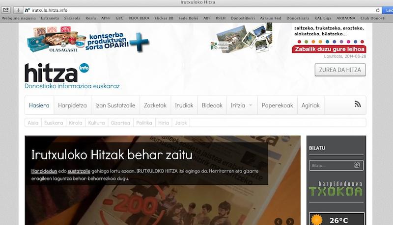 Orain arte irutxulo.hitza.eus izan den webgunea, laster irutxulo.hitza.eus izatera igaroko da.