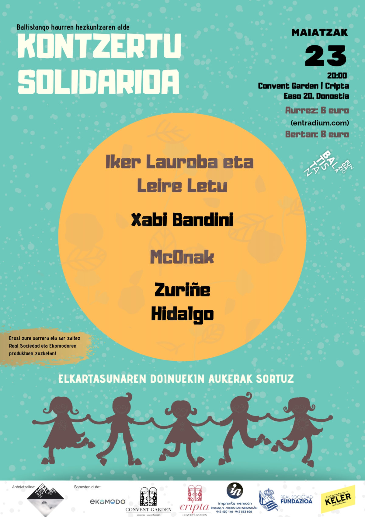 Kontzertu solidarioa Baltistan Fundazioa