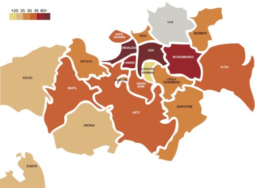 mapa abstención Generales 2019