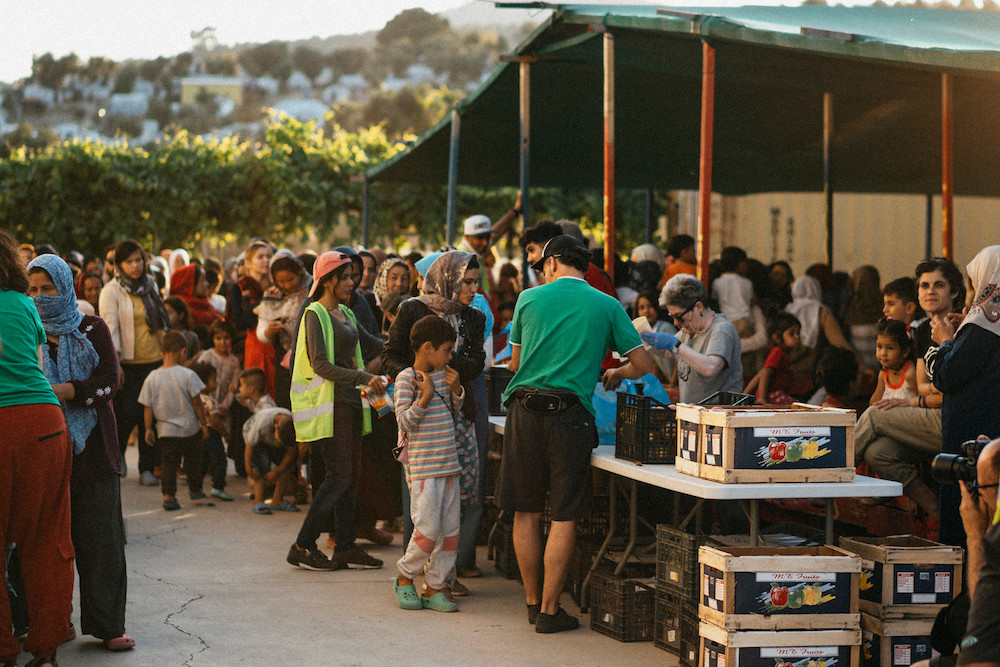 Lesbos moria zaporeak