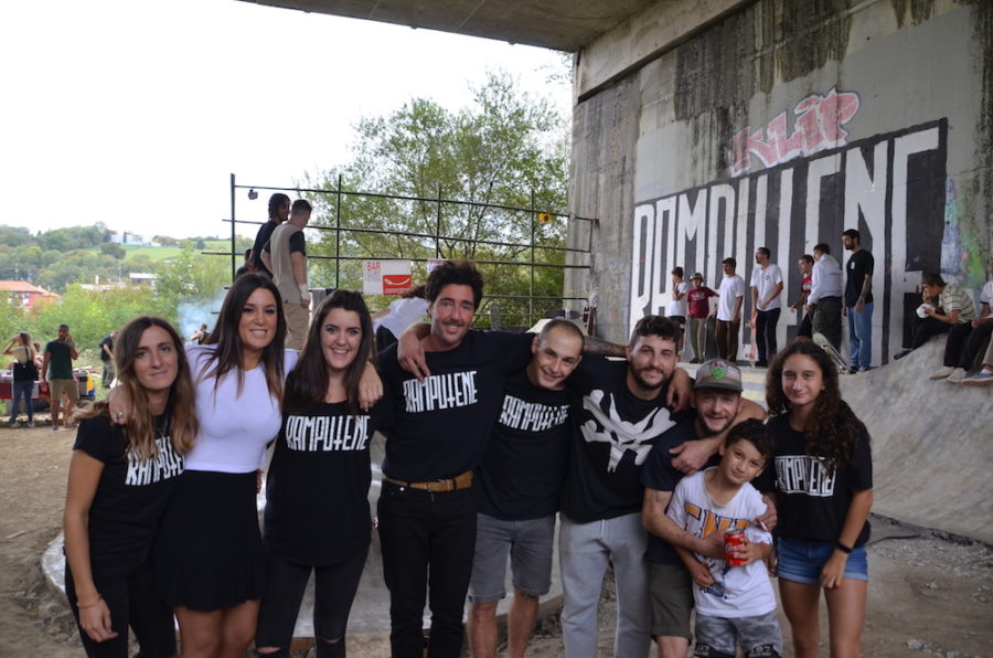 ramputene skate parkea