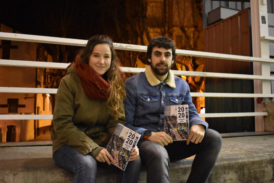 Ane Muro eta Asier Anabitarte, Antiguako jai batzordeko kideak