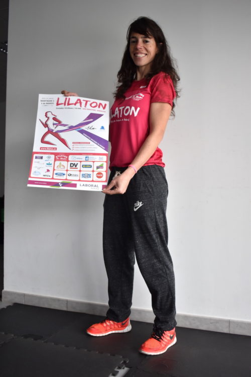 Edurne Martinez de Trebiño, Lilatoiko antolatzailea eta Donostiako Atletikoko kidea. (Argazkia: Irati Salsamendi)
