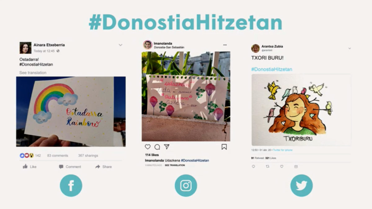 Donostia Hitzetan egitasmoa