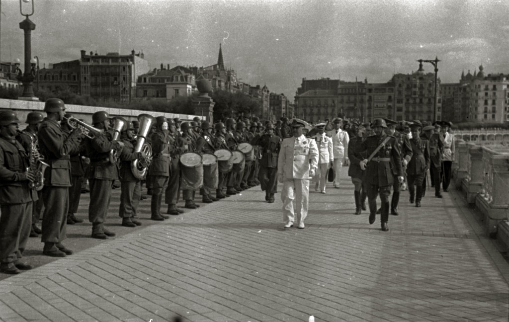 Franco donostia 1948