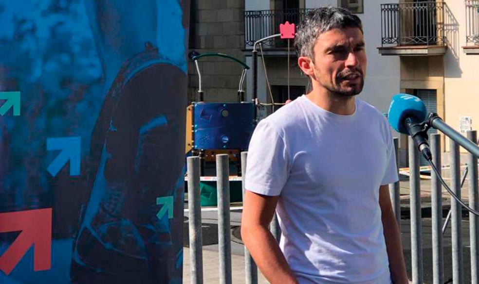 Inaxio Oiarzabal donostiarra Sare Herritarreko kidea da. (Argazkia: Sare)