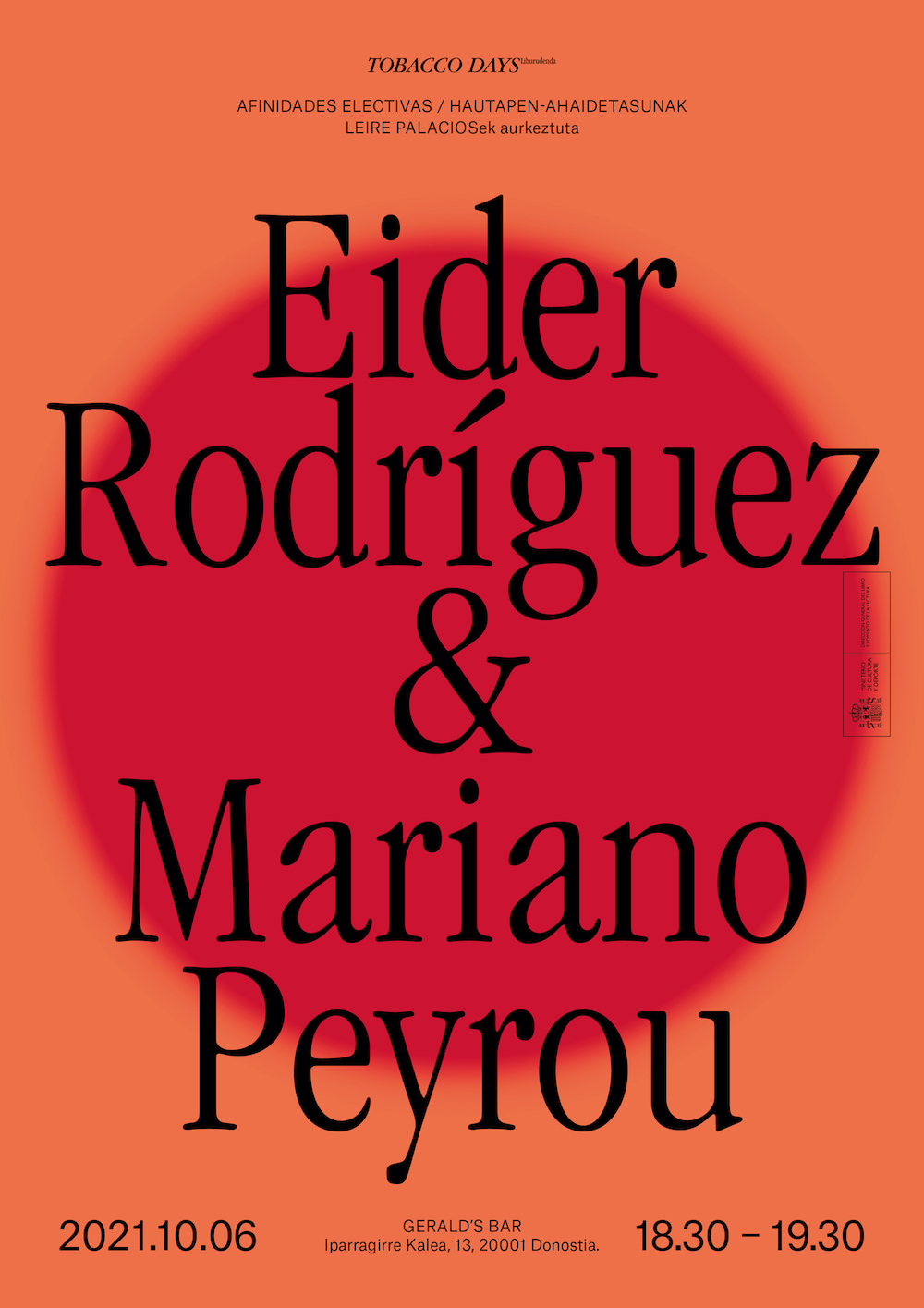 Cartel Affinidades Electivas