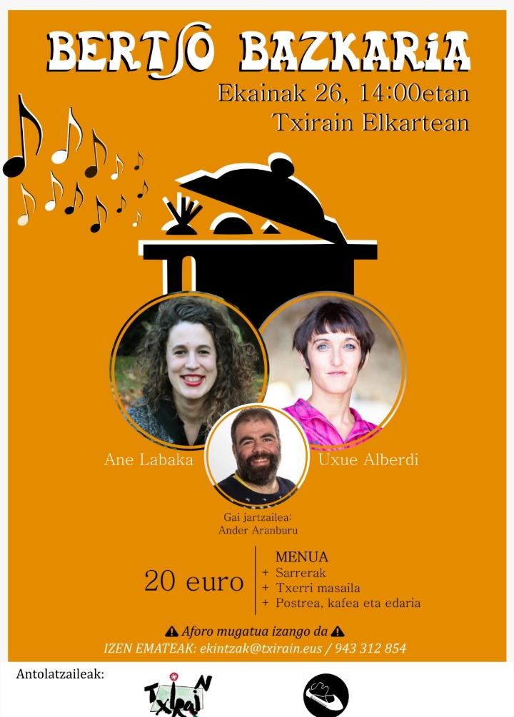 bertso bazkaria txirain