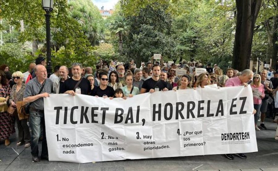 TicketBai protesta
