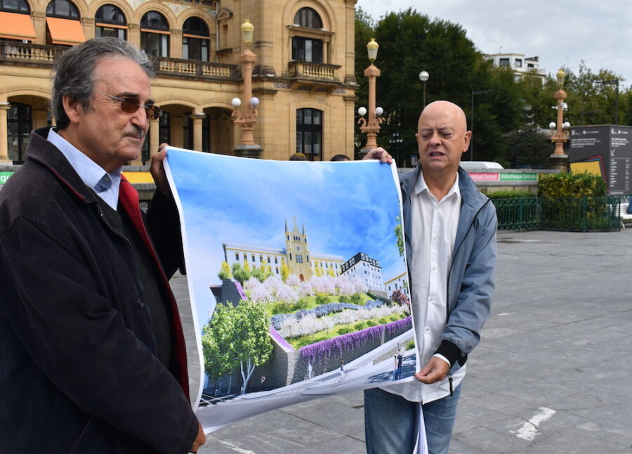 Odon Elorza eta Jorge Letamendia