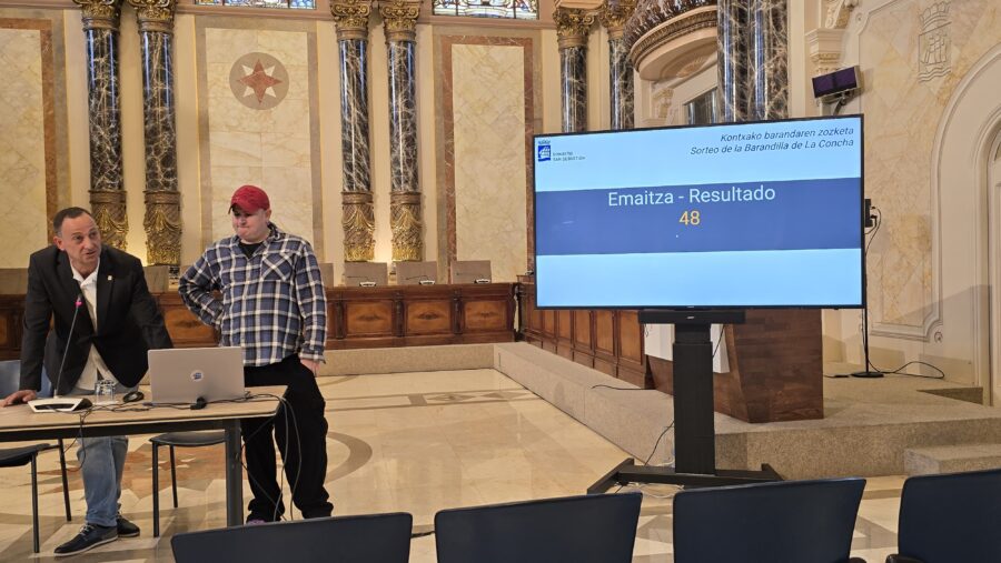 kontxako barandaren zozketa