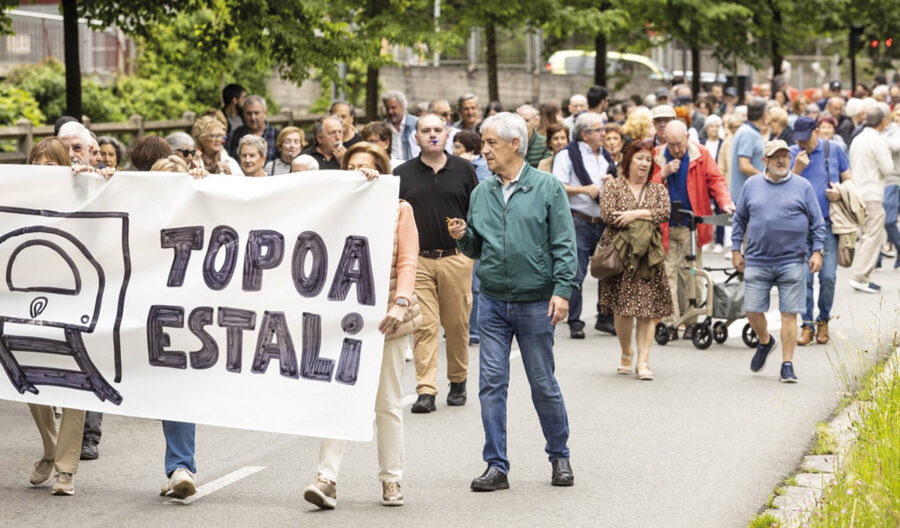 ABAEk antolatutako manifestazioko irudia