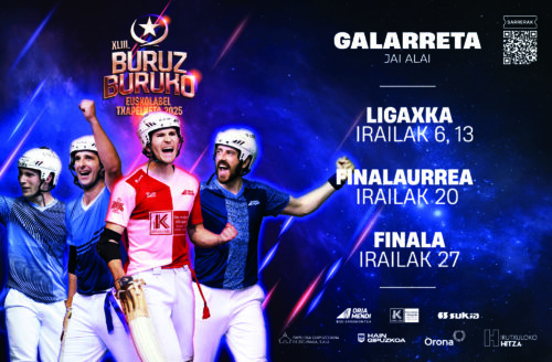 Buruz buruko erremonte txapelketa nagusiko finalerako sarrera bikoitza