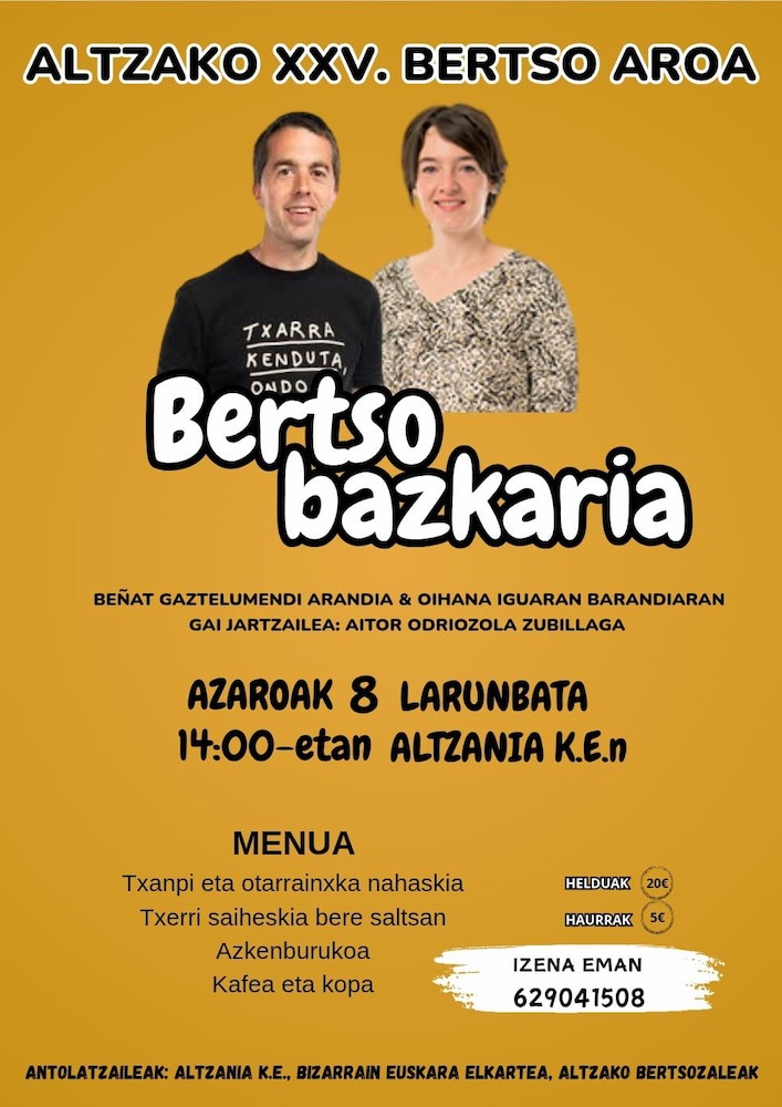 bertso-bazkaria