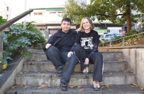 Elene Lopetegi eta Maialen Gomez