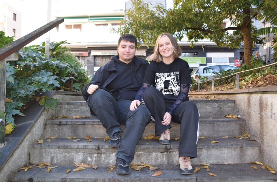 Elene Lopetegi eta Maialen Gomez