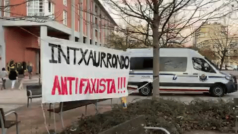 Pankarta antifaxista