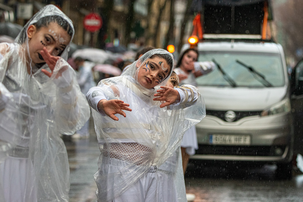 Inauterietako desfilea